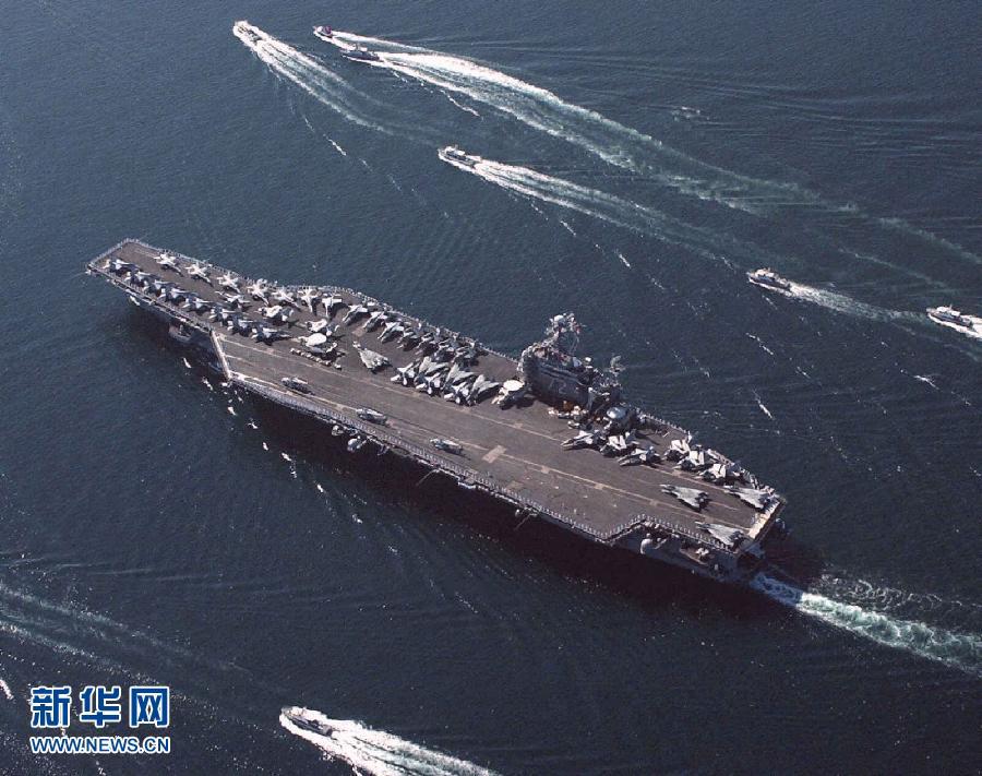 美军四艘战舰逼近叙利亚 或发射导弹开战(组图