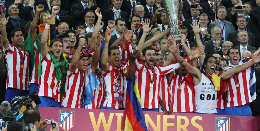 马德里竞技加冕欧联杯冠军