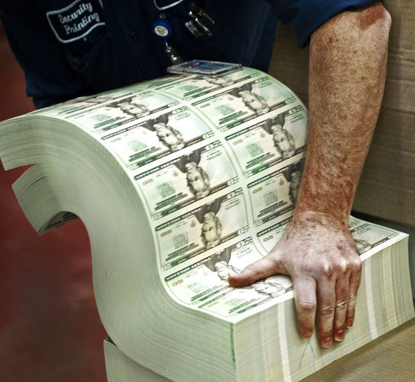 美国印钞局图片